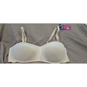 NWT Maidenform Large Pure Comfort Multiway Wireless Bra Style DM7685 Nude  New